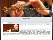 Tablet Screenshot of giovannimiszczyszyn.net